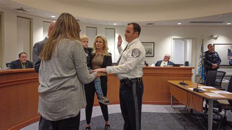Downey formally appoints new police chief, whose .